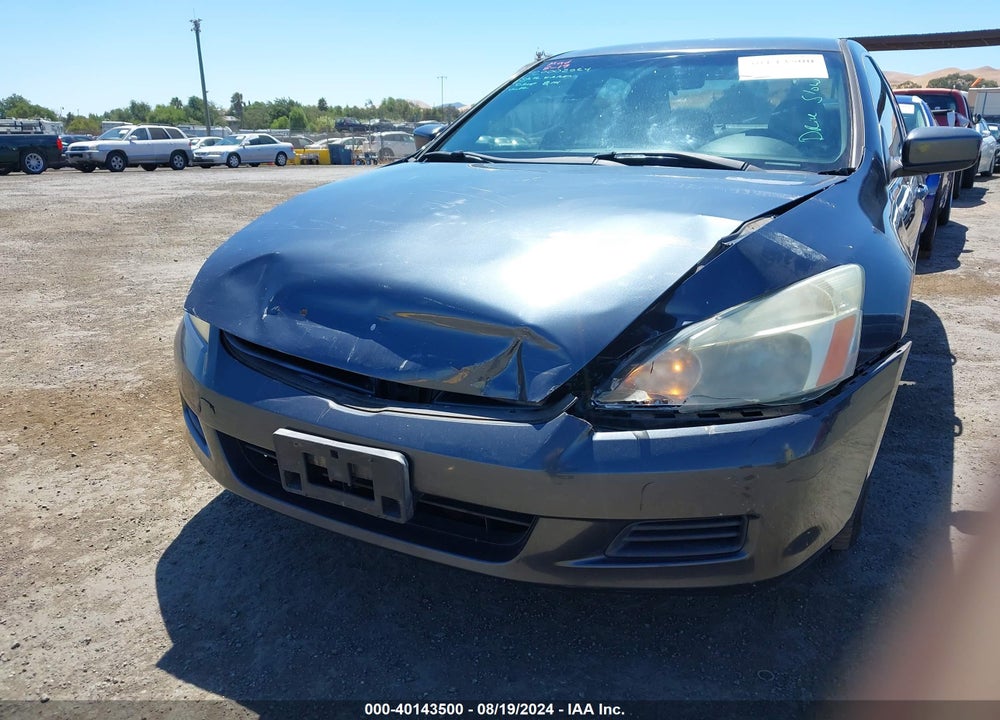 2006 HONDA ACCORD 2.4 SE VIN: 1HGCM56396A000888