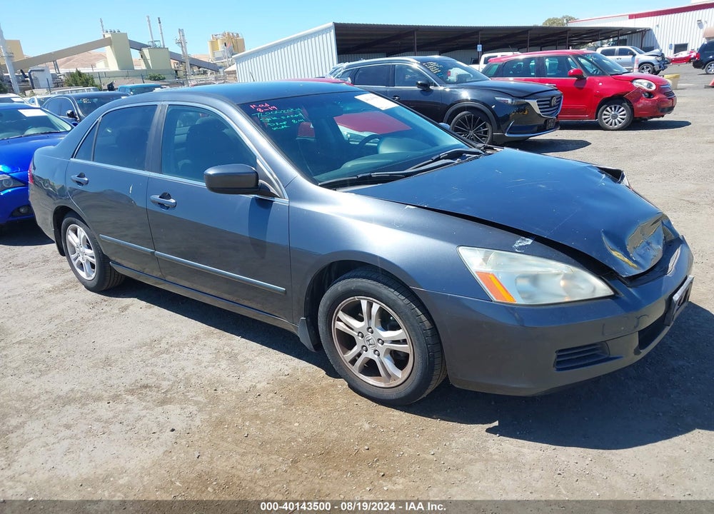 2006 HONDA ACCORD 2.4 SE VIN: 1HGCM56396A000888