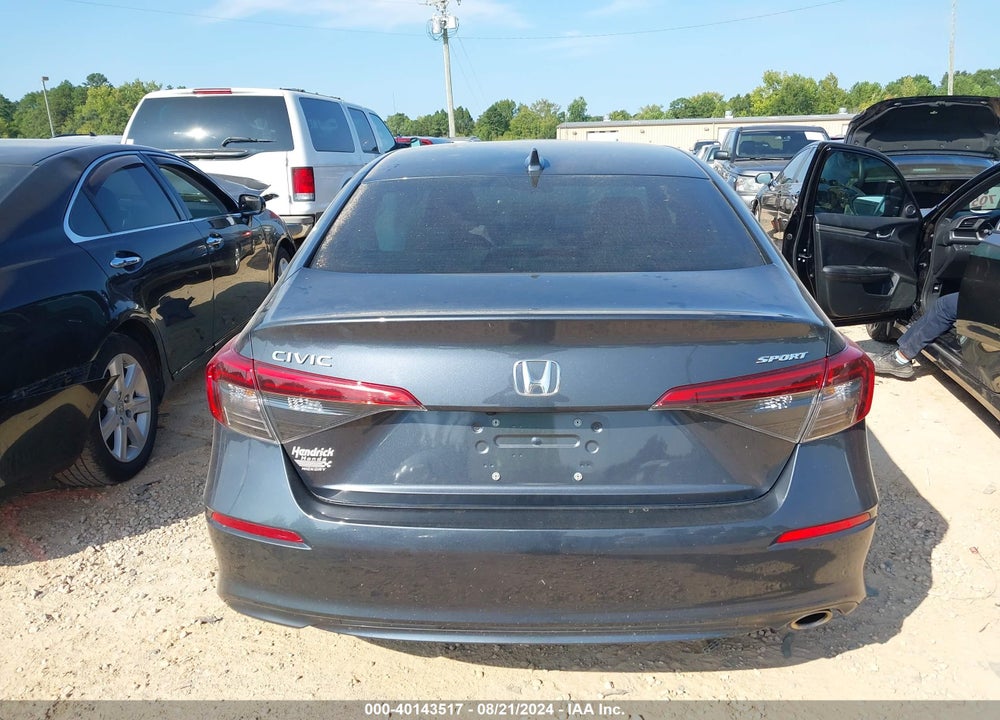 2022 HONDA CIVIC SPORT VIN: 2HGFE2F59NH534578