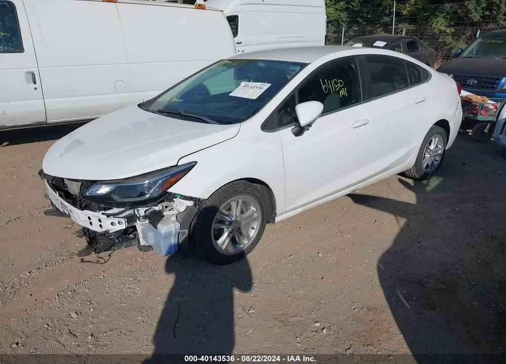 2017 CHEVROLET CRUZE LT AUTO VIN: 1G1BE5SM5H7245458