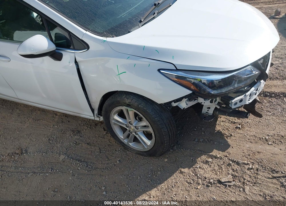 2017 CHEVROLET CRUZE LT AUTO VIN: 1G1BE5SM5H7245458