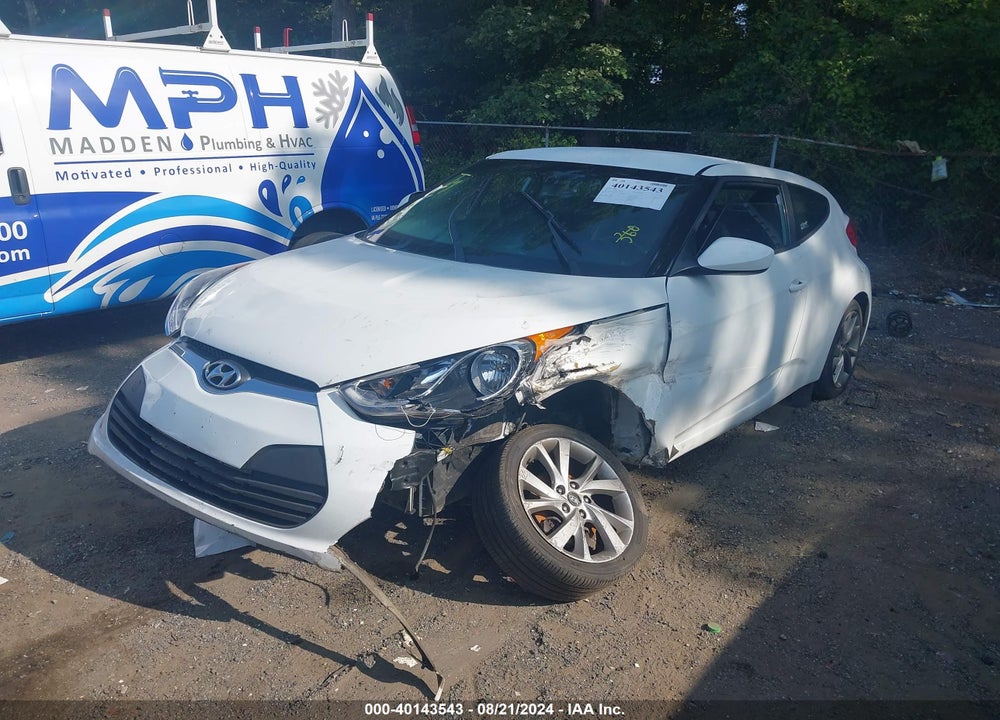 2017 HYUNDAI VELOSTER VIN: KMHTC6ADXHU310553