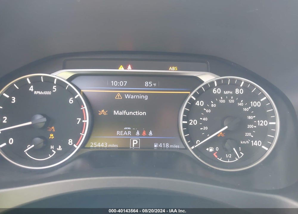 2023 NISSAN ALTIMA SV FWD VIN: 1N4BL4DV4PN386440