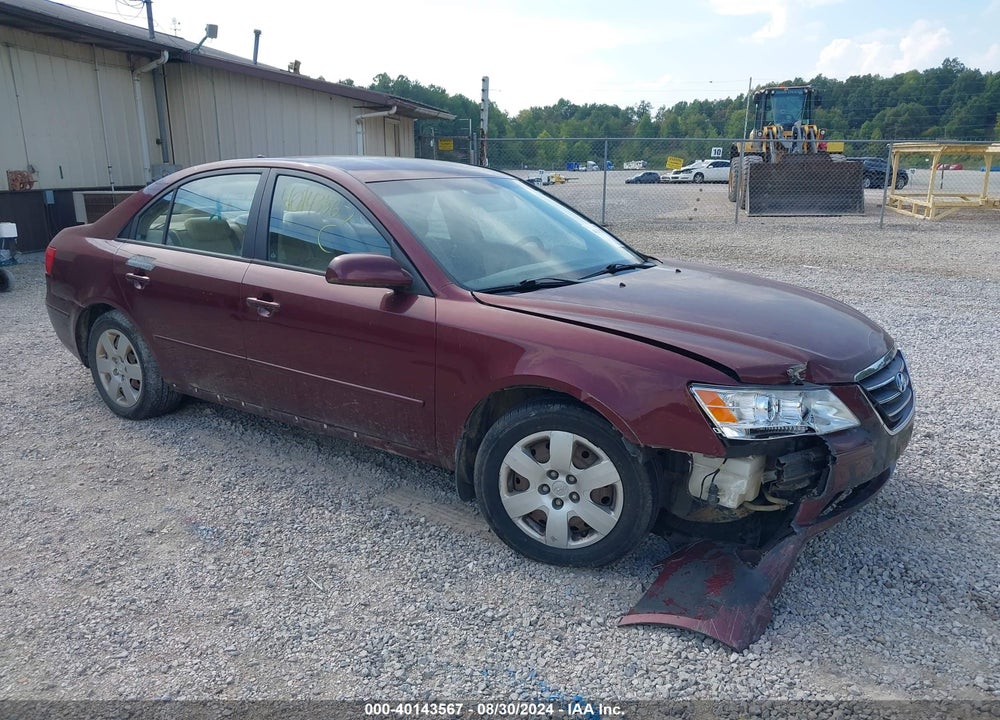 2009 HYUNDAI SONATA VIN: 5NPET46C39H435911