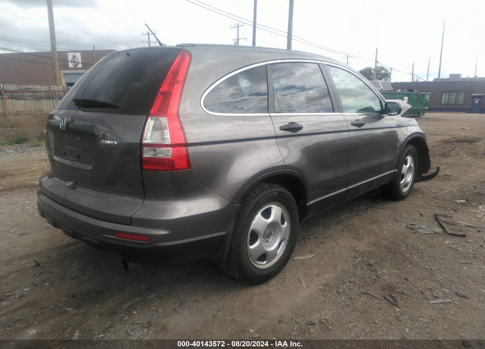 2010 HONDA CR-V LX VIN: 5J6RE4H33AL054563