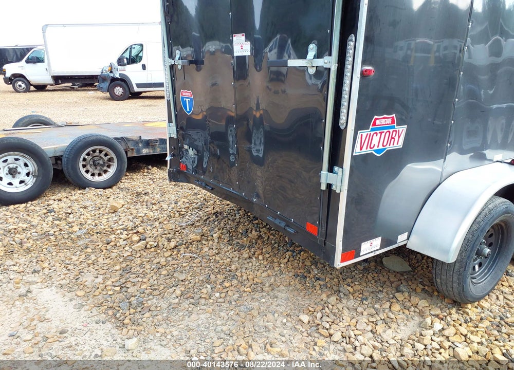 2024 INTERSTATE WEST CORP VICT612TA2 ENCOLOSED TRAILER VIN: 4RAVS1221RG009182