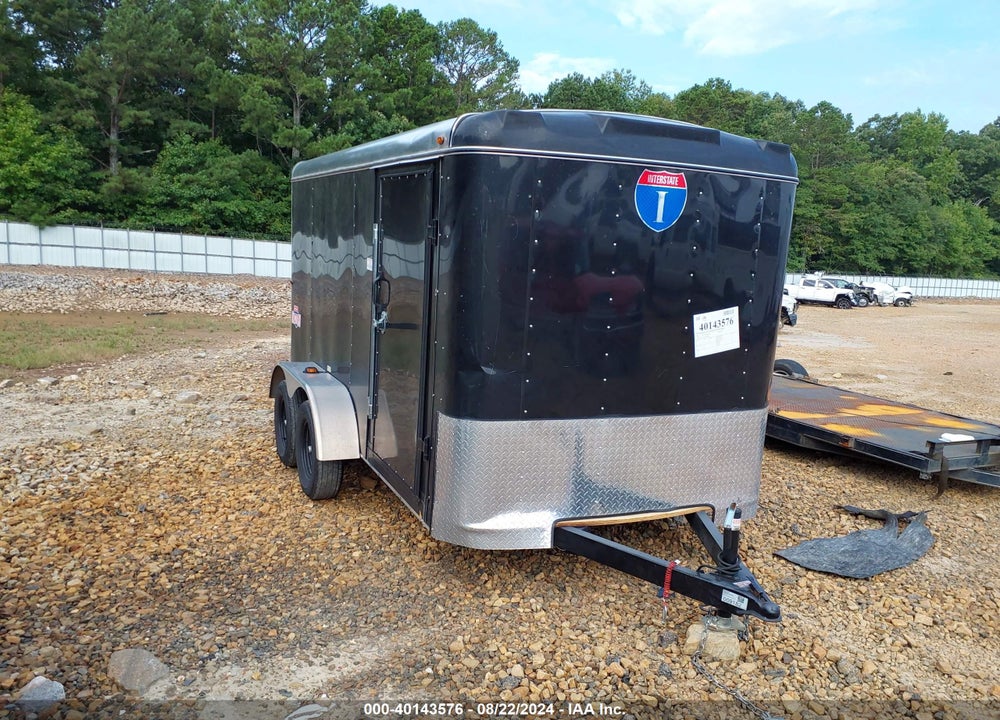 2024 INTERSTATE WEST CORP VICT612TA2 ENCOLOSED TRAILER VIN: 4RAVS1221RG009182