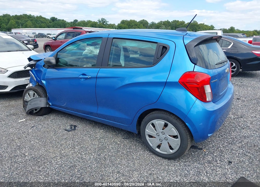 2017 CHEVROLET SPARK LS MANUAL VIN: KL8CA6SA9HC756660