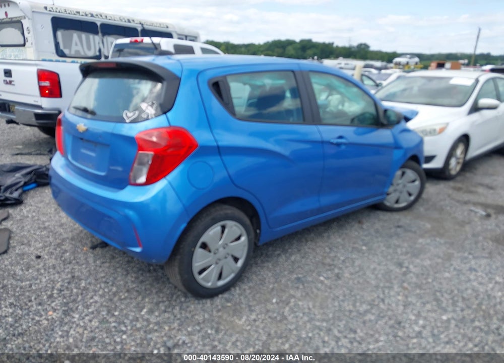 2017 CHEVROLET SPARK LS MANUAL VIN: KL8CA6SA9HC756660