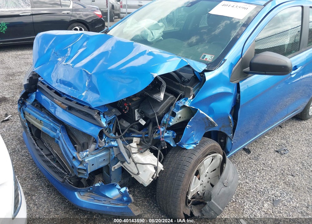 2017 CHEVROLET SPARK LS MANUAL VIN: KL8CA6SA9HC756660