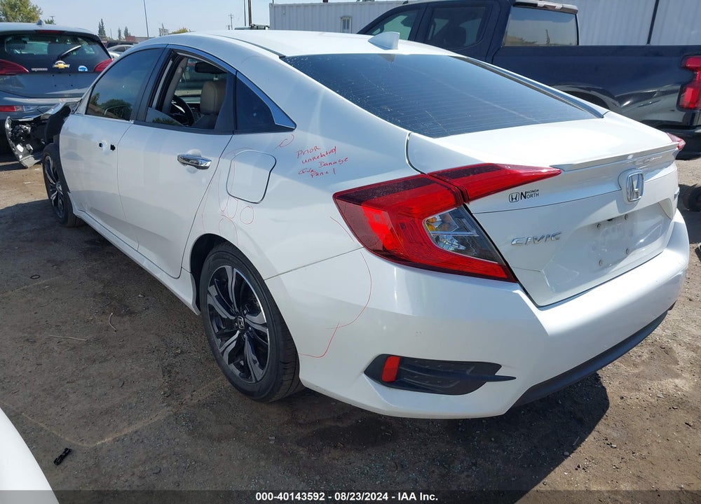 2017 HONDA CIVIC TOURING VIN: 19XFC1F93HE213928