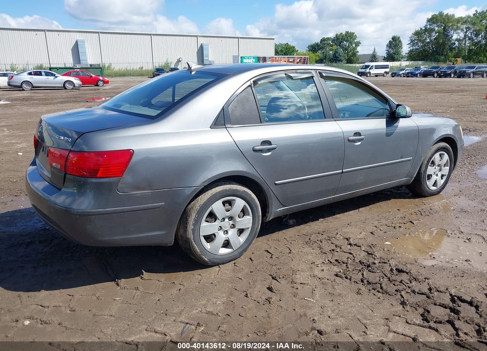 2010 HYUNDAI SONATA GLS VIN: 5NPET4AC8AH611833