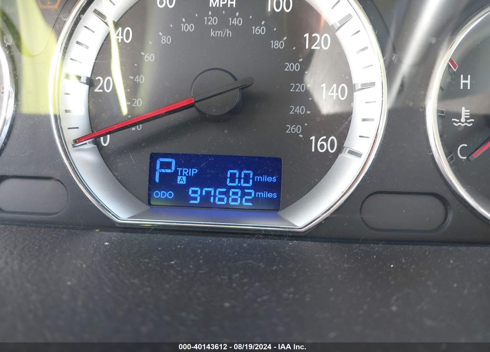 2010 HYUNDAI SONATA GLS VIN: 5NPET4AC8AH611833