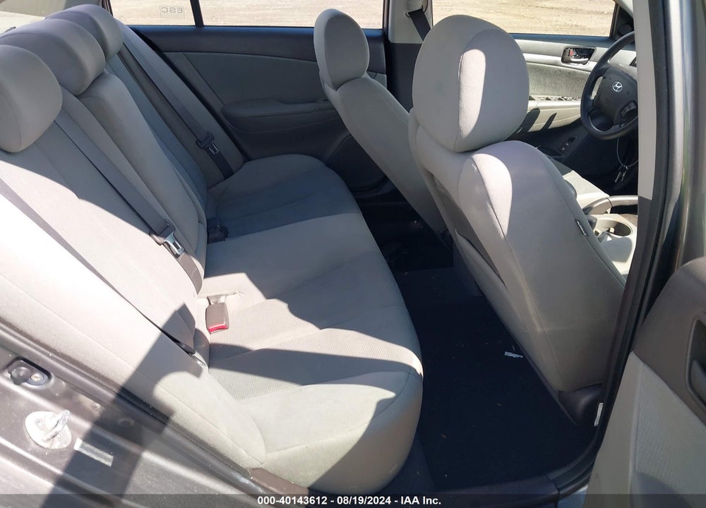 2010 HYUNDAI SONATA GLS VIN: 5NPET4AC8AH611833