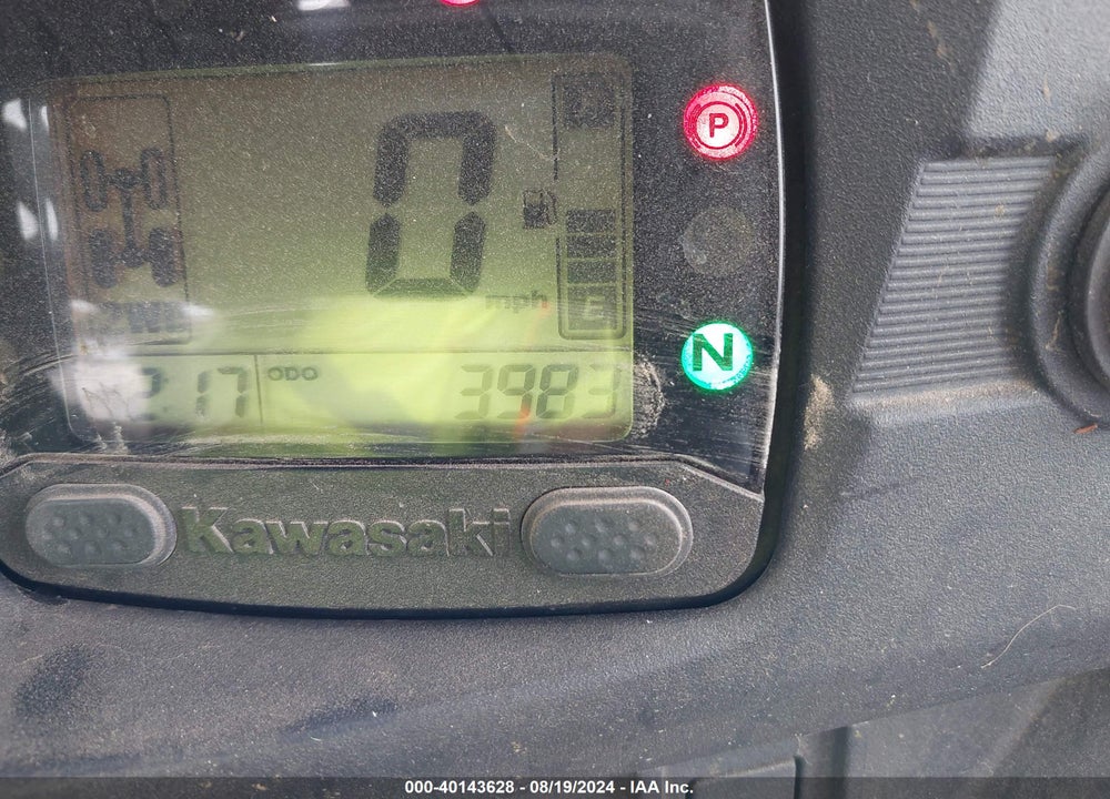 2018 KAWASAKI KRT800 F VIN: JKBRTCF15JB502868