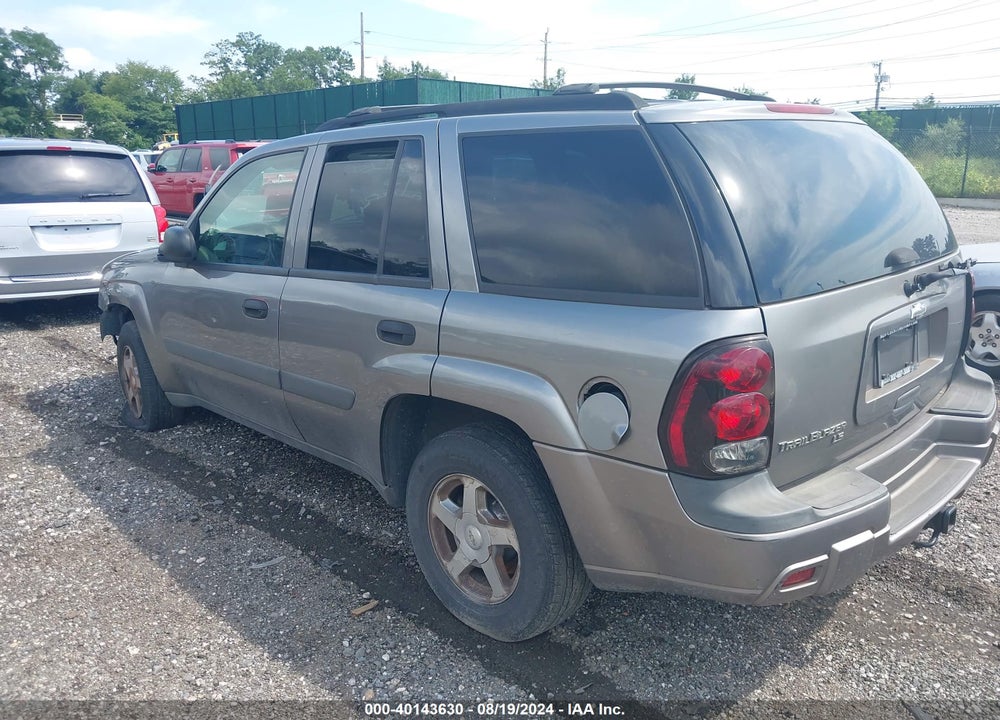 2005 CHEVROLET TRAILBLAZER LS VIN: 1GNDT13S052367317