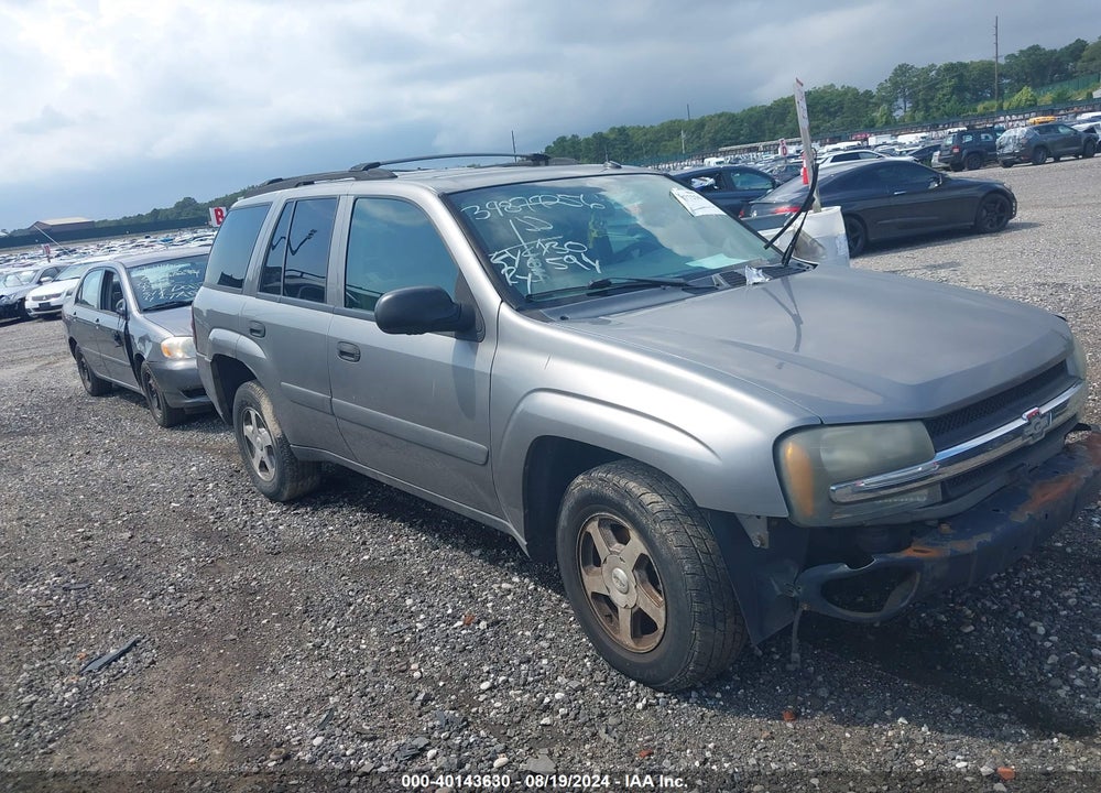2005 CHEVROLET TRAILBLAZER LS VIN: 1GNDT13S052367317