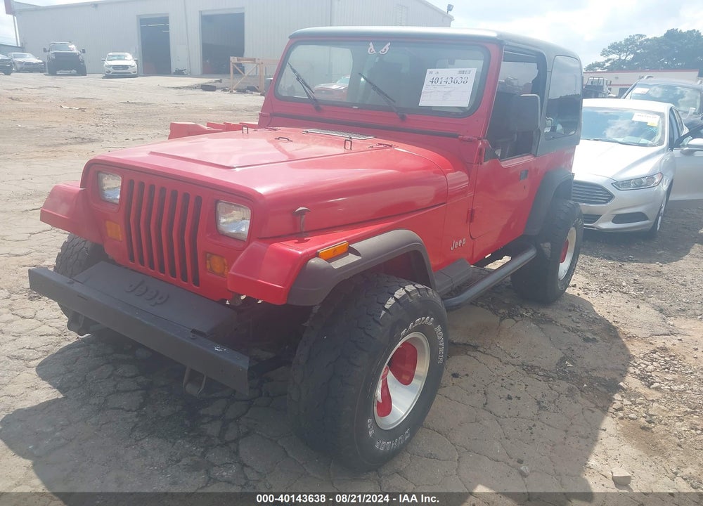 1995 JEEP WRANGLER / YJ S/RIO GRANDE VIN: 1J4FY19P9SP232903