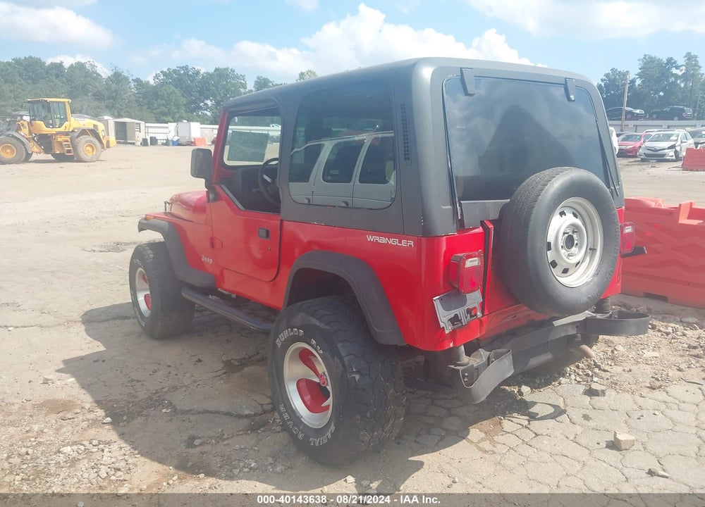 1995 JEEP WRANGLER / YJ S/RIO GRANDE VIN: 1J4FY19P9SP232903