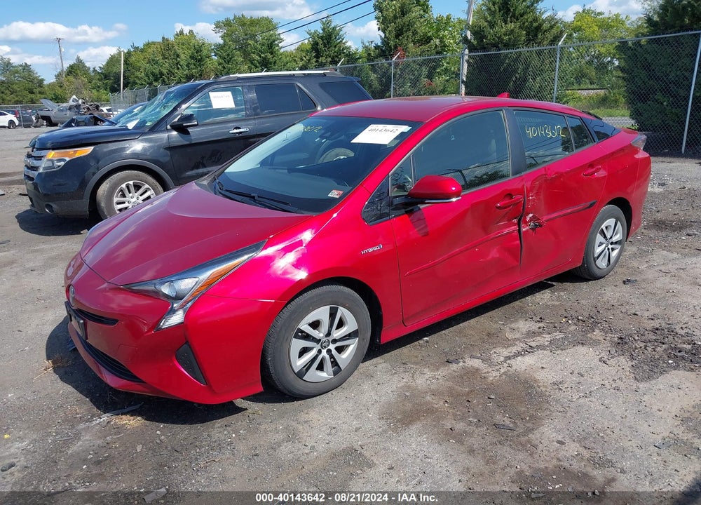 2017 TOYOTA PRIUS THREE VIN: JTDKARFU9H3533138