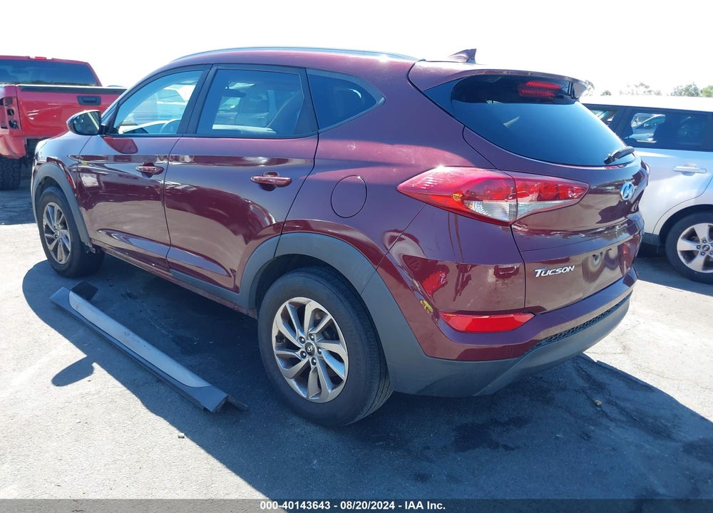 2018 HYUNDAI TUCSON SEL VIN: KM8J3CA4XJU646909