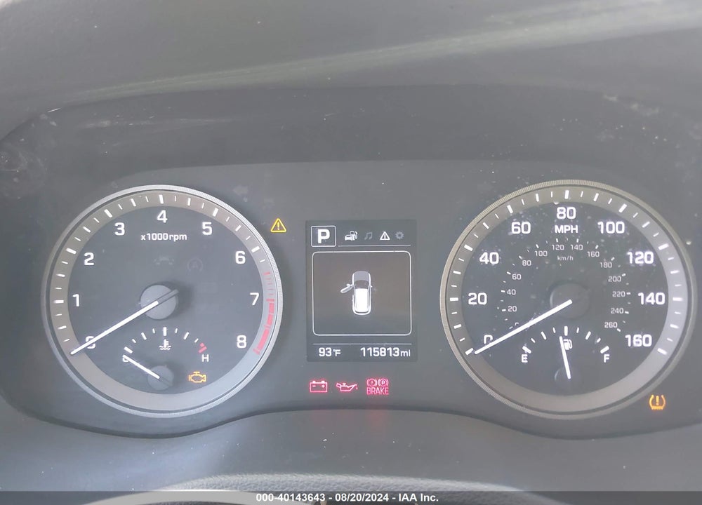 2018 HYUNDAI TUCSON SEL VIN: KM8J3CA4XJU646909