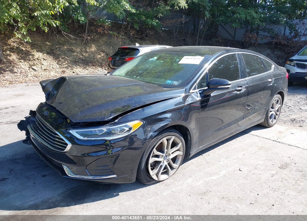 2019 FORD FUSION SEL VIN: 3FA6P0CD5KR150067