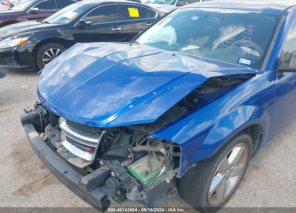 2013 DODGE AVENGER SE VIN: 1C3CDZAB5DN652616