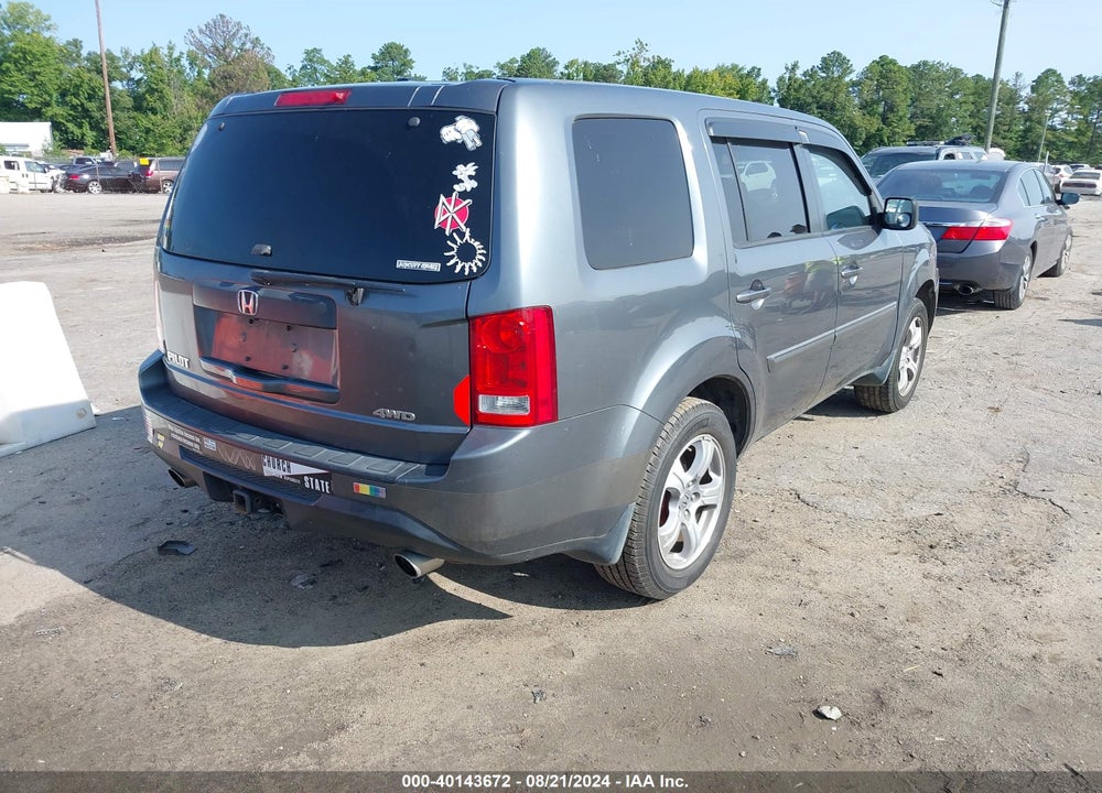 2012 HONDA PILOT VIN: 5FNYF4H56CB081035