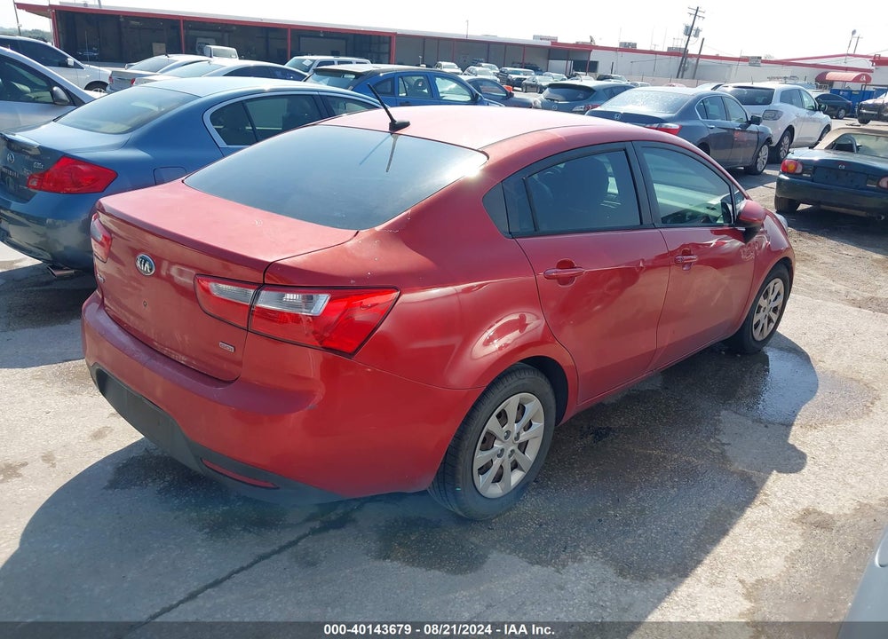 2015 KIA RIO LX VIN: KNADM4A34F6425438