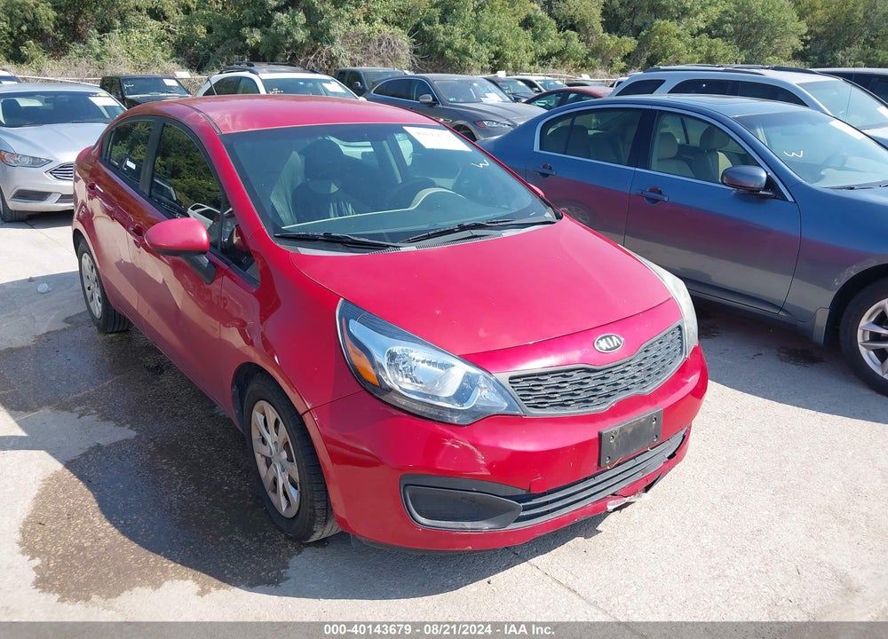 2015 KIA RIO LX VIN: KNADM4A34F6425438