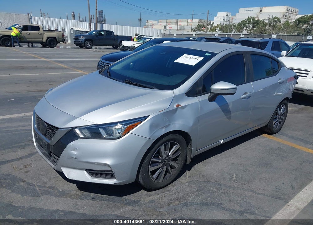 2020 NISSAN VERSA SV XTRONIC CVT VIN: 3N1CN8EV1LL809566