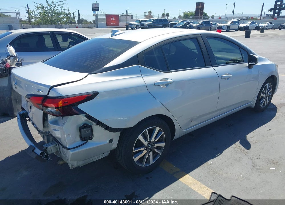 2020 NISSAN VERSA SV XTRONIC CVT VIN: 3N1CN8EV1LL809566