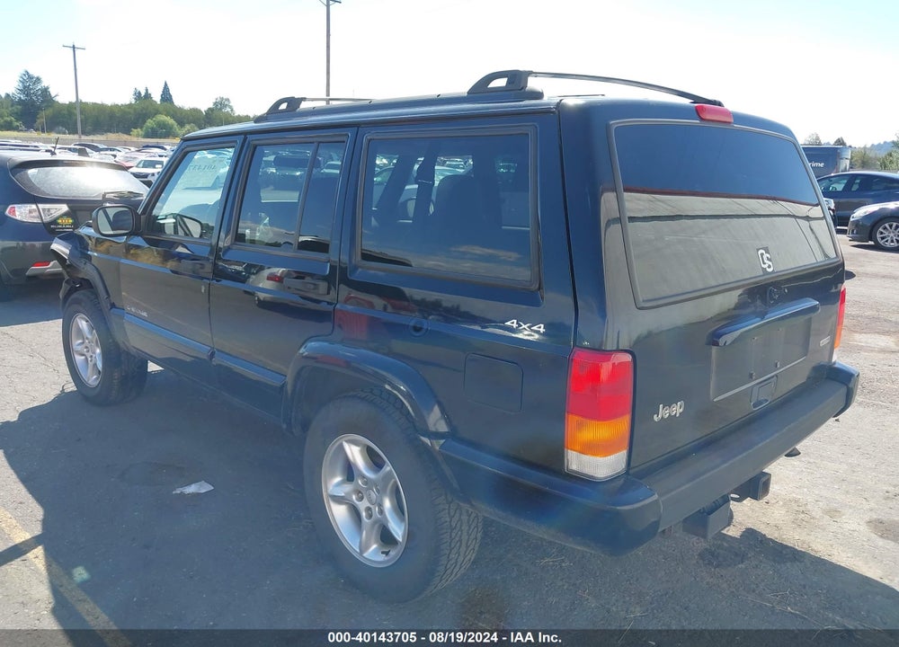 2001 JEEP CHEROKEE SPORT VIN: 1J4FF48S71L614530