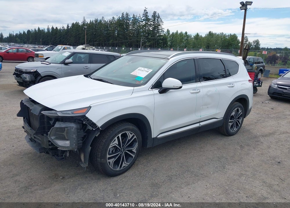 2019 HYUNDAI SANTA FE LIMITED 2.0T VIN: 5NMS5CAA7KH118777