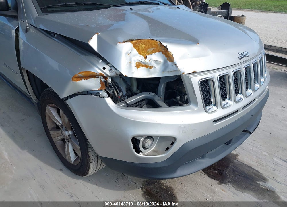 2012 JEEP COMPASS LATITUDE VIN: 1C4NJDEB2CD599548