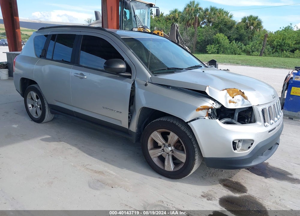 2012 JEEP COMPASS LATITUDE VIN: 1C4NJDEB2CD599548