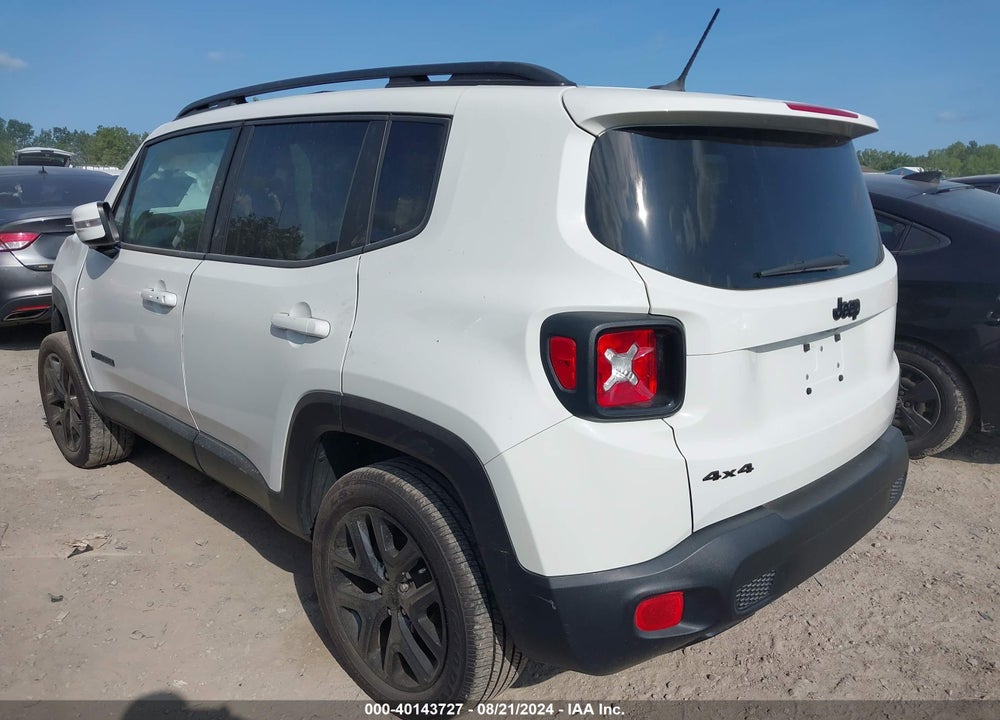 2017 JEEP RENEGADE ALTITUDE 4X4 VIN: ZACCJBBBXHPF11452