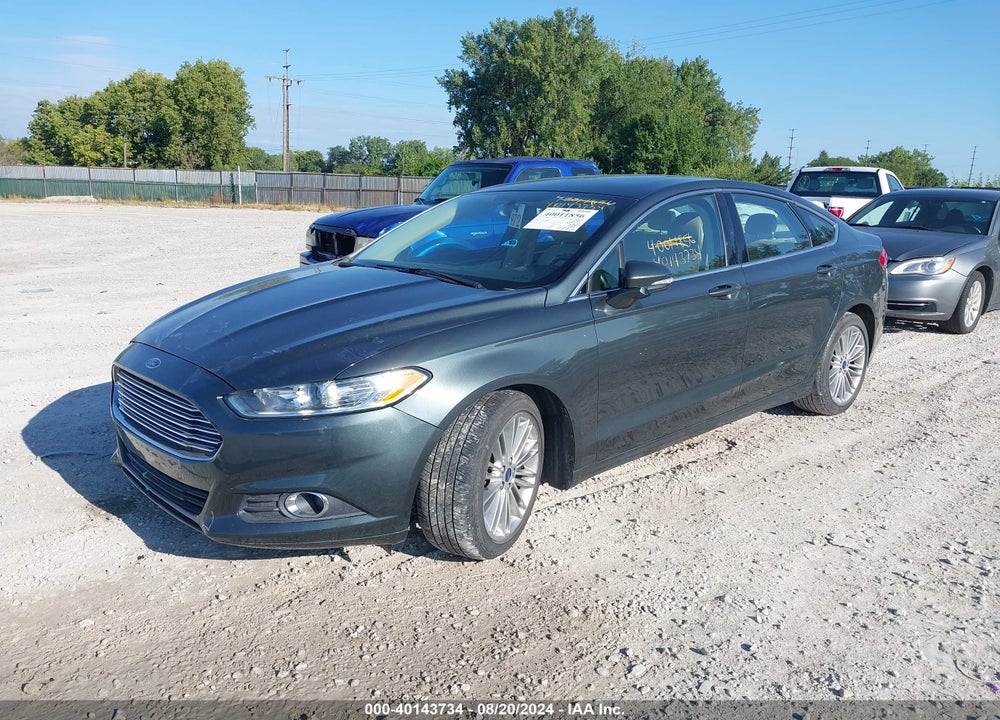 2015 FORD FUSION SE VIN: 3FA6P0HD9FR243110