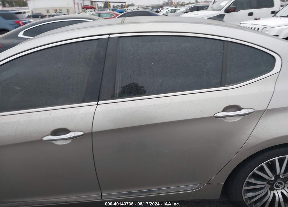 2014 KIA CADENZA PREMIUM VIN: KNALN4D77E5131883