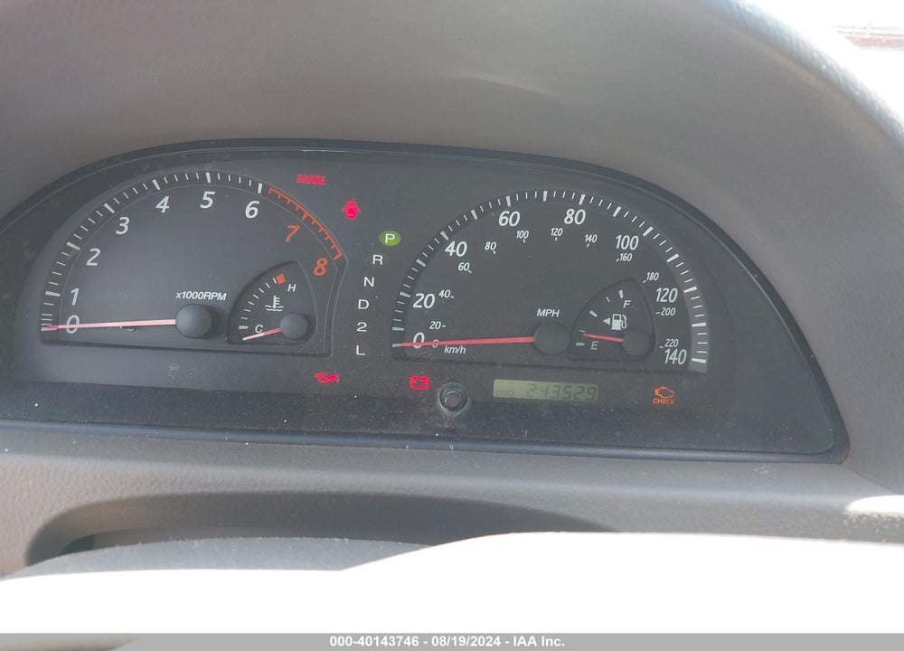 2003 TOYOTA CAMRY LE VIN: 4T1BE32K13U659627