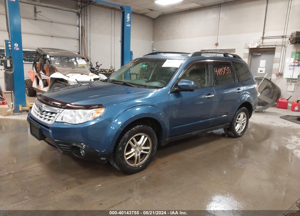 2012 SUBARU FORESTER 2.5X PREMIUM VIN: JF2SHADCXCH419766