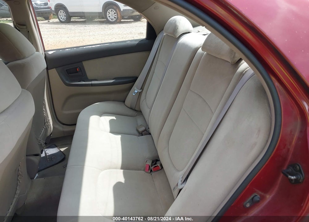 2006 KIA SPECTRA EX/LX/SX VIN: KNAFE121865269685
