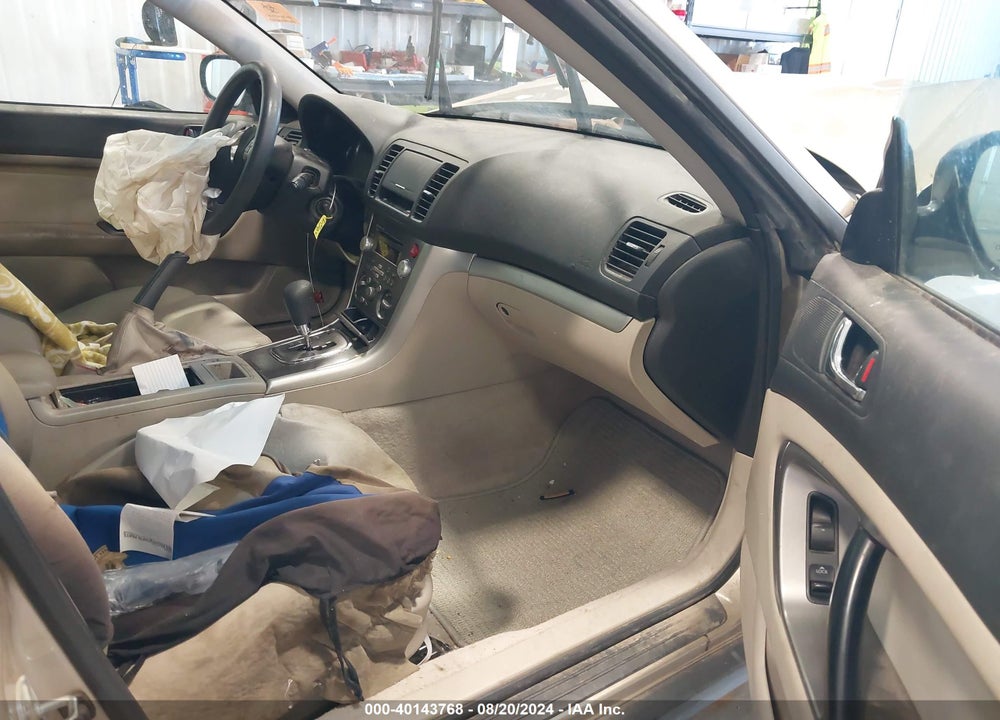 2008 SUBARU OUTBACK VIN: 4S4BP60C287347510