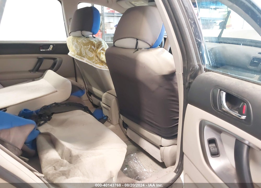 2008 SUBARU OUTBACK VIN: 4S4BP60C287347510