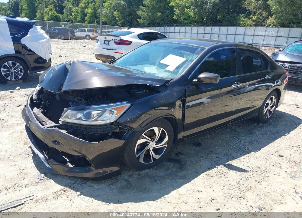 2016 HONDA ACCORD LX VIN: 1HGCR2F34GA120910