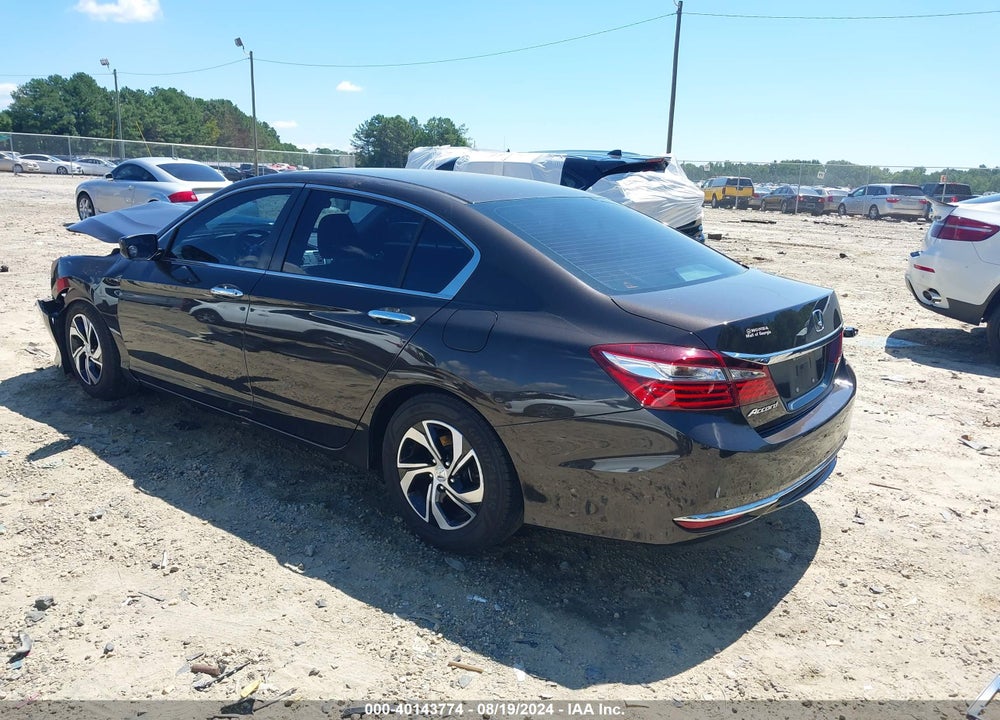 2016 HONDA ACCORD LX VIN: 1HGCR2F34GA120910