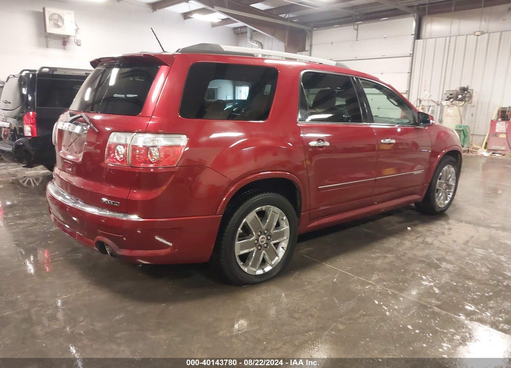 2011 GMC ACADIA DENALI VIN: 1GKKVTED5BJ279065