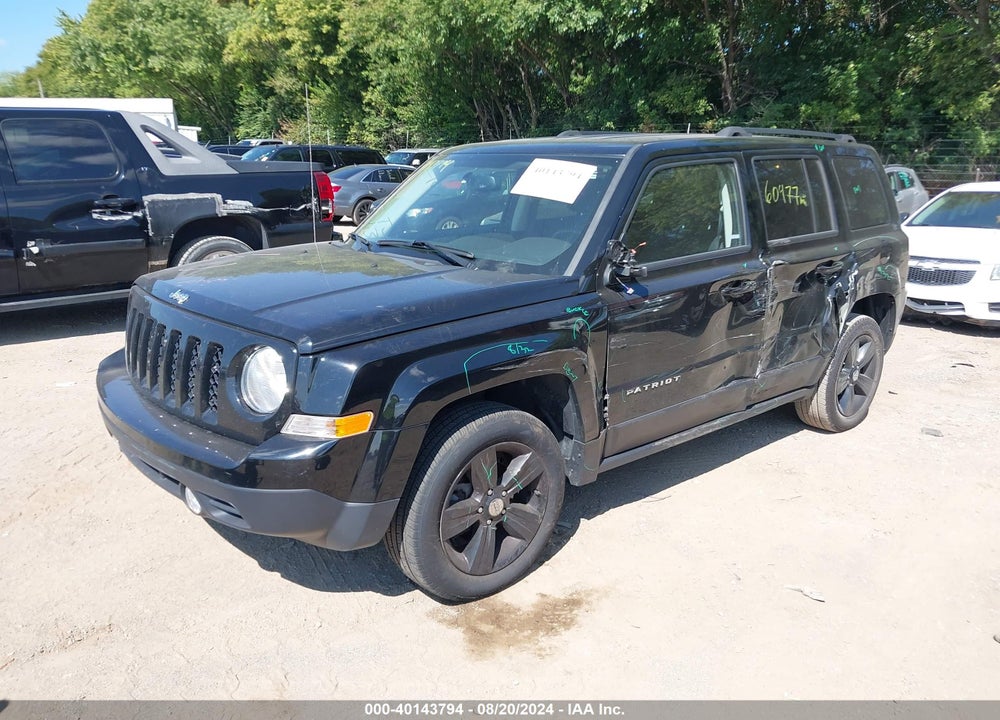 2017 JEEP PATRIOT LATITUDE FWD VIN: 1C4NJPFB5HD153966