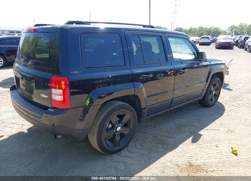 2017 JEEP PATRIOT LATITUDE FWD VIN: 1C4NJPFB5HD153966